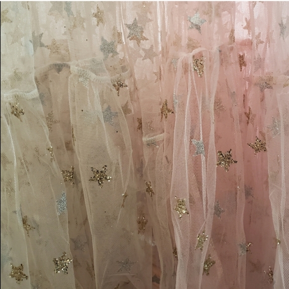 Sheer Mesh Glitter Star Bohemian Midi Dress⭐ - Picture 8 of 8